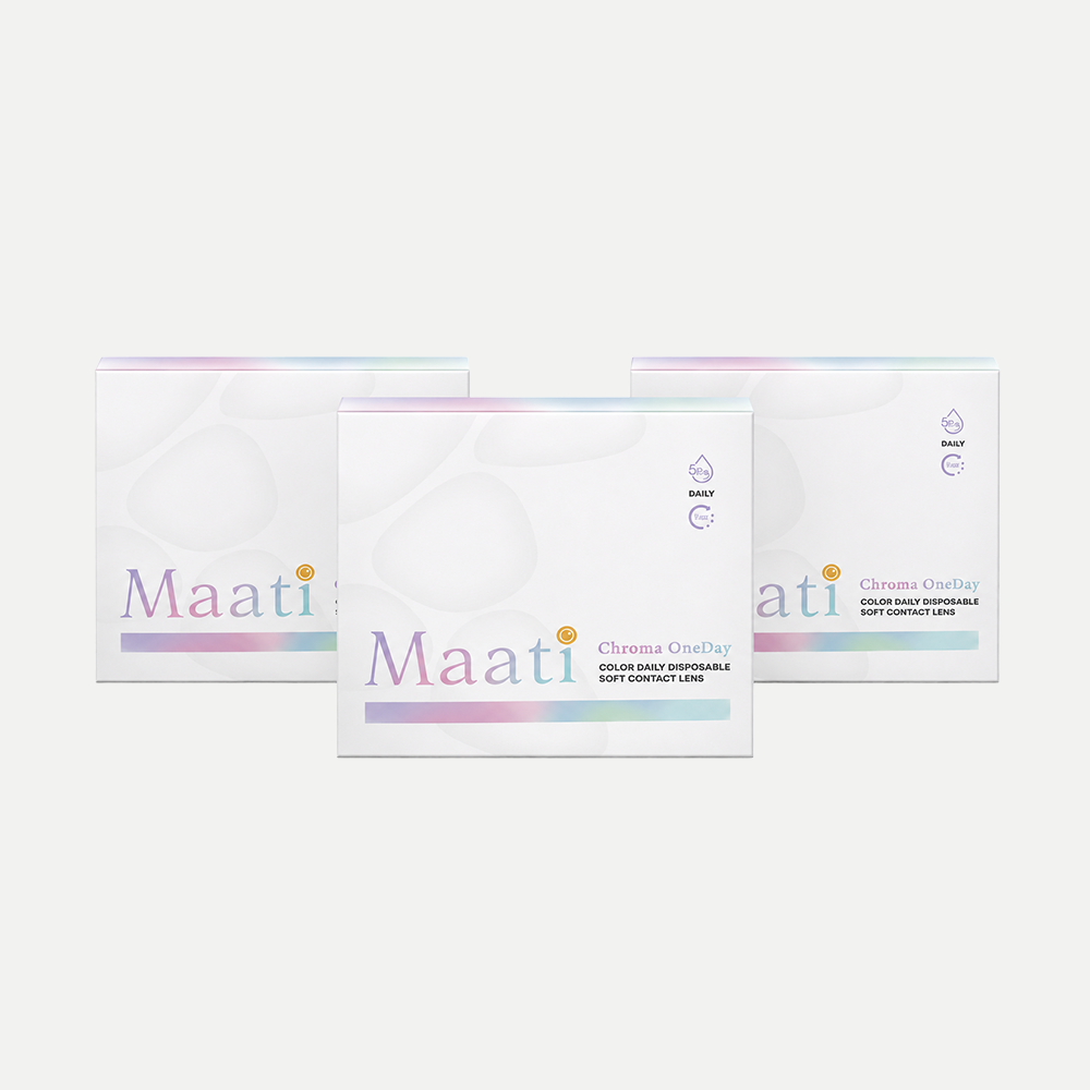 Maati Chroma Coloured Lens Bundle | Champagne, Cherry Blossom, Mulberry